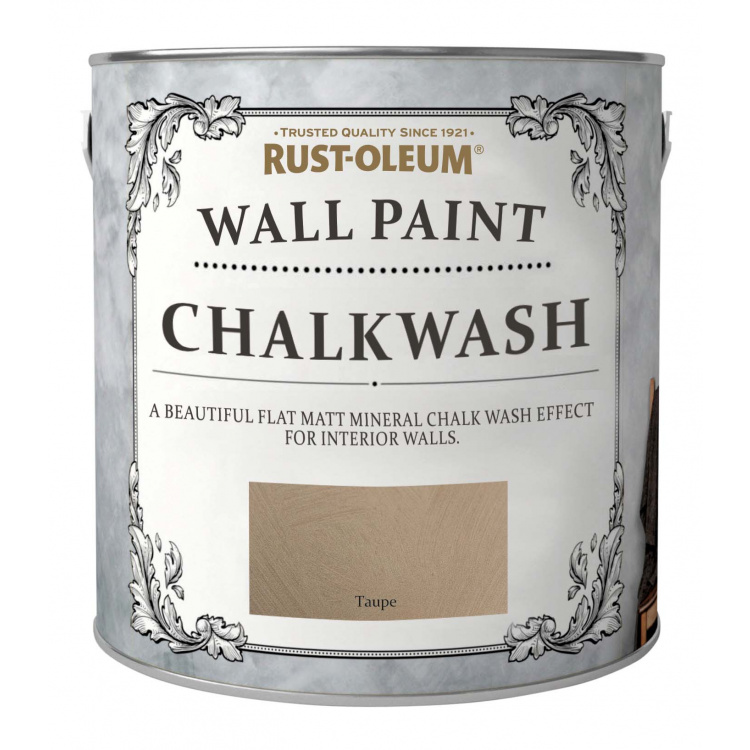 Rust-Oleum vægmaling 2,5ltr Taupe Chalk Wash